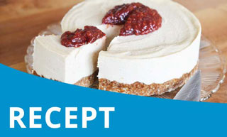 Vegan Challenge – Feestelijke veganistische Cheesecake