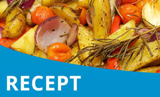 VeganChallenge – Herfst ratatouille met pompoen, paprika en ui