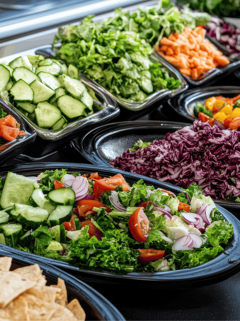Madal Bal organic salad bar